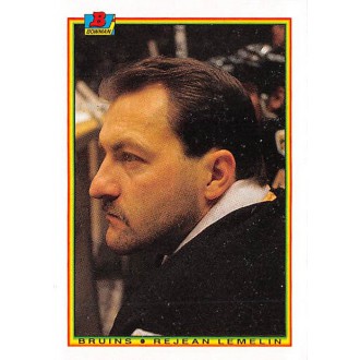 Řadové karty - Lemelin Rejean - 1990-91 Bowman No.32