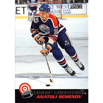 Insertní karty - Semenov Anatoli - 1992-93 Score Sharpshooters No.28
