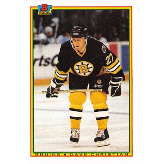Řadové karty - Christian Dave - 1990-91 Bowman No.40