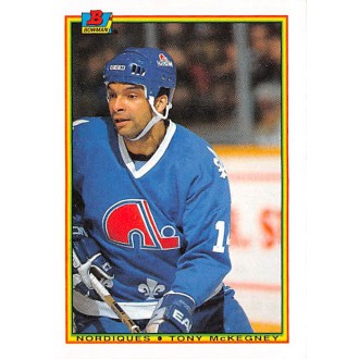 Řadové karty - McKegney Tony - 1990-91 Bowman No.168