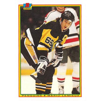 Řadové karty - Lemieux Mario - 1990-91 Bowman No.204