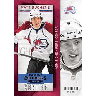 Řadové karty - Duchene Matt - 2013-14 Contenders No.17