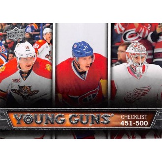 Řadové karty - Barkov Aleksander, Gallagher, Mrázek Petr - 2013-14 Upper Deck Young Guns No.500