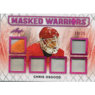 Jersey karty - Osgood Chris - 2017-18 Leaf Masked Warrior Six Relics No.MW-03