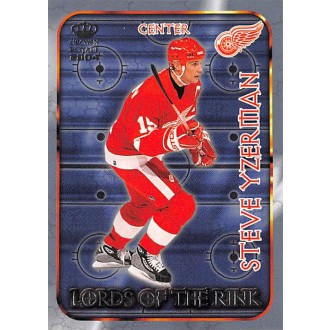 Insertní karty - Yzerman Steve - 2003-04 Crown Royale Lords of the Rink No.11