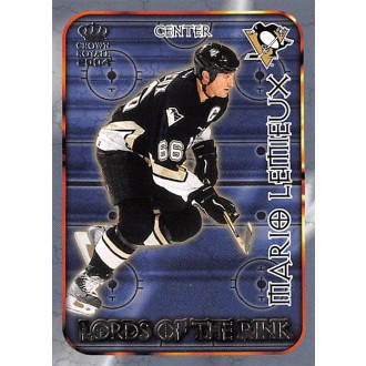 Insertní karty - Lemieux Mario - 2003-04 Crown Royale Lords of the Rink No.18