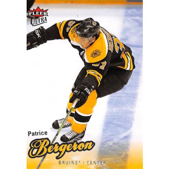 Řadové karty - Bergeron Patrice - 2008-09 Ultra No.7