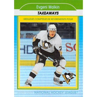 Insertní karty - Malkin Evgeni - 2009-10 O-Pee-Chee Stat Leaders No.SL12