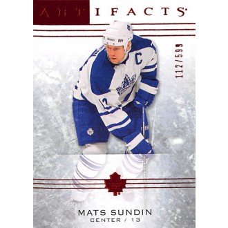 Paralelní karty - Sundin Mats - 2014-15 Artifacts Ruby No.23