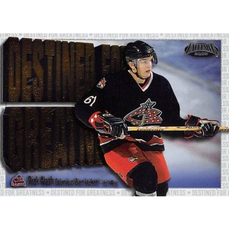 Insertní karty - Nash Rick - 2002-03 Exclusive Destined No.5
