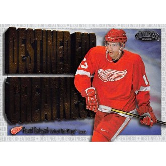 Insertní karty - Datsyuk Pavel - 2002-03 Exclusive Destined No.6