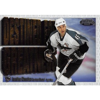 Insertní karty - Cheechoo Jonathan - 2002-03 Exclusive Destined No.10