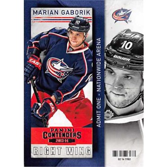 Řadové karty - Gáborík Marian - 2013-14 Contenders No.83