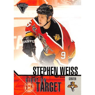 Insertní karty - Weiss Stephen - 2002-03 Titanium Right on Target No.10