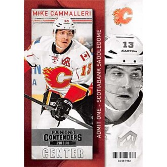 Řadové karty - Cammalleri Mike - 2013-14 Contenders No.91