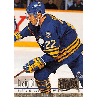Řadové karty - Simpson Craig - 1994-95 Ultra No.266