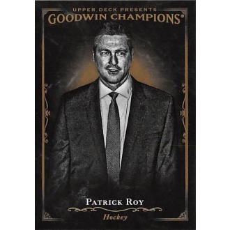 Řadové karty - Roy Patrick - 2016-17 Goodwin Champions No.105