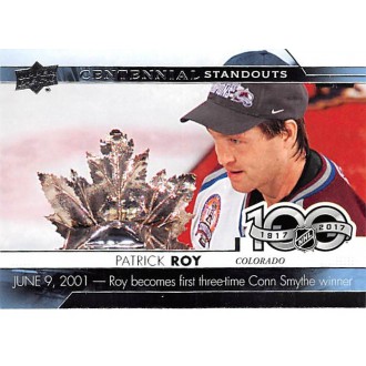 Insertní karty - Roy Patrick - 2017-18 Upper Deck Centennial Standouts No.CS3