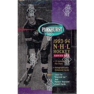 Balíčky karet NHL - Balíček Parkhurst 1993-94 series one