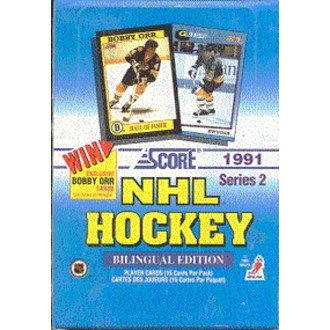 Balíčky karet NHL - Balíček Score Canadian Bilingual 1991-92 Series 2