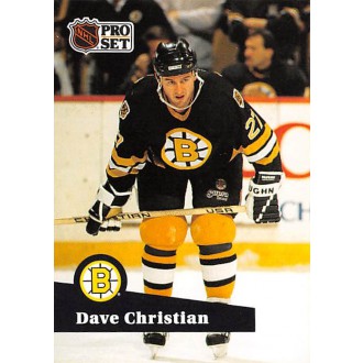 Řadové karty - Christian Dave - 1991-92 Pro Set No.11