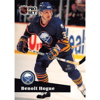 Řadové karty - Hogue Benoit - 1991-92 Pro Set No.17