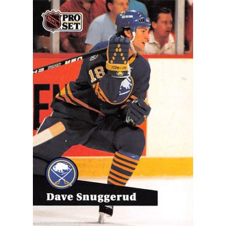 Řadové karty - Snuggerud Dave - 1991-92 Pro Set No.18