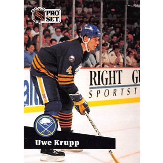 Řadové karty - Krupp Uwe - 1991-92 Pro Set No.20