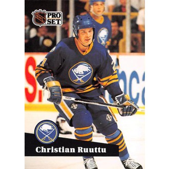 Řadové karty - Ruutu Christian - 1991-92 Pro Set No.22