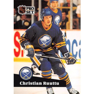 Řadové karty - Ruutu Christian - 1991-92 Pro Set No.22