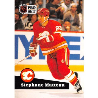 Řadové karty - Matteau Stephane - 1991-92 Pro Set No.27
