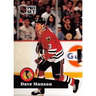 Řadové karty - Manson Dave - 1991-92 Pro Set No.41