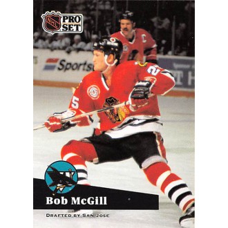 Řadové karty - McGill Bob - 1991-92 Pro Set No.47