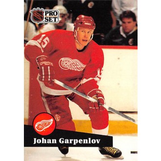 Řadové karty - Garpenlov Johan - 1991-92 Pro Set No.56