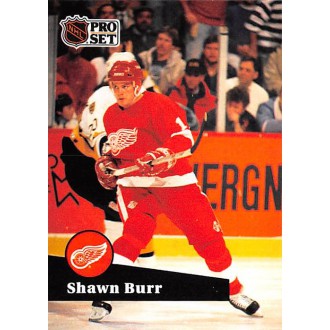 Řadové karty - Burr Shawn - 1991-92 Pro Set No.58