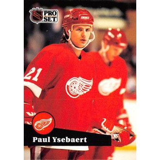 Řadové karty - Ysebaert Paul - 1991-92 Pro Set No.59
