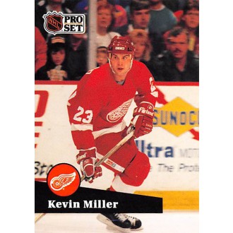 Řadové karty - Miller Kevin - 1991-92 Pro Set No.60