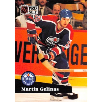 Řadové karty - Gelinas Martin - 1991-92 Pro Set No.66