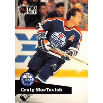Řadové karty - MacTavish Craig - 1991-92 Pro Set No.77