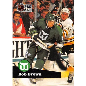 Řadové karty - Brown Rob - 1991-92 Pro Set No.80