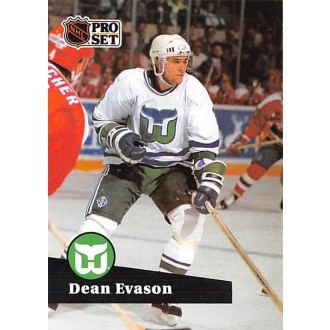 Řadové karty - Evason Dean - 1991-92 Pro Set No.84