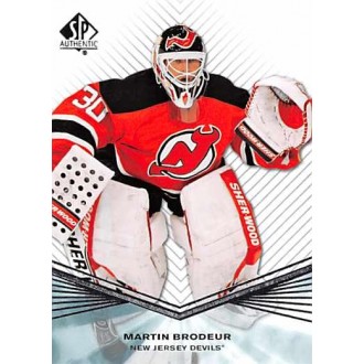 Řadové karty - Brodeur Martin - 2011-12 SP Authentic No.33