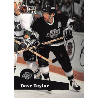 Řadové karty - Taylor Dave - 1991-92 Pro Set No.103