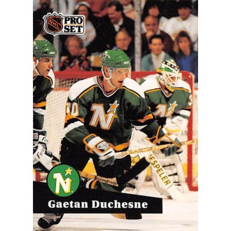 Řadové karty - Duchesne Gaetan - 1991-92 Pro Set No.110