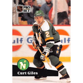 Řadové karty - Giles Curt - 1991-92 Pro Set No.114