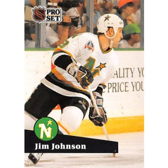 Řadové karty - Johnson Jim - 1991-92 Pro Set No.116