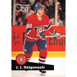 Řadové karty - Daigneault J.J. - 1991-92 Pro Set No.124