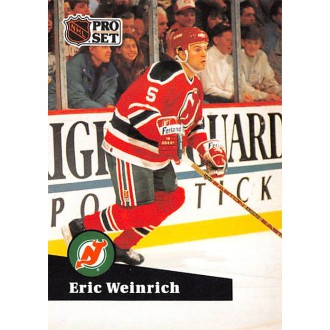 Řadové karty - Weinrich Eric - 1991-92 Pro Set No.133