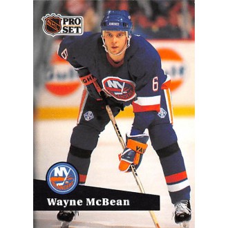 Řadové karty - McBean Wayne - 1991-92 Pro Set No.144