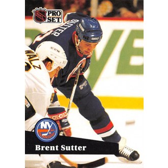 Řadové karty - Sutter Brent - 1991-92 Pro Set No.154